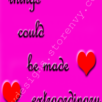 Extraordinary 8x10 print