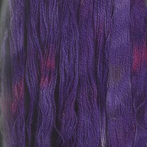 Purple Prose Hand Dyed Wool Mohair Texas Yarn
