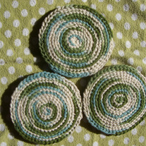 Set of 3 Durable Coasters Oceanic