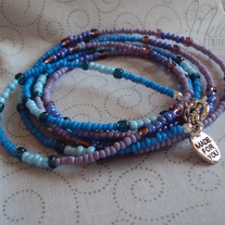 Colorblocked Purple and Blue