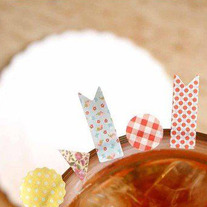 Floral Label & Tag Sticker Set