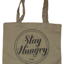 Stay Hungry Tote - Olive Green