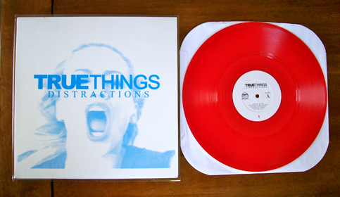 True Things "Distractions" - ltd. 12" /300 [translucent maroon]