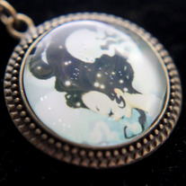 Jellyfish Girl Necklace
