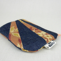 SCRAPPY POUCH IN ORANGE SUNBURST