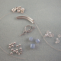 Silver Tube Bracelet Kit