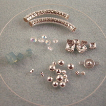 Sterling Tube Bracelet Kit/Pacific Opal