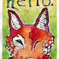 ART PRINT - Hello