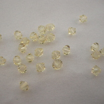 4mm bicone Jonquil