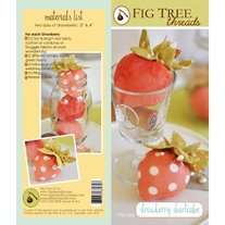 Strawberry Shortcake pincushion pattern, FTQ # 882