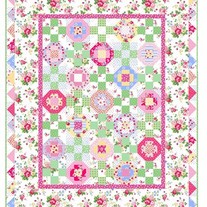 Sweet Posies Quilt Pattern, No 125