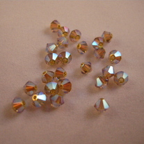 4mm bicone Lime ABx2