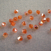 4mm bicone Sun ABx2