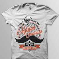 Marion Fontaine 'Mustache Ride' Shirt