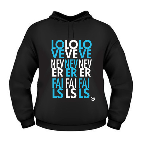 LOVE NEVER FAILS - SWEATER