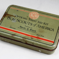Boy Scouts Metal First Aid Kit