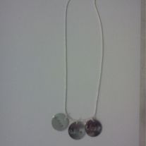 Live Laugh Love handstamped necklace