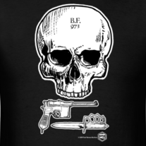 Black Faun Skull Shirt