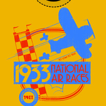 1933 Gold Air Race Shirt