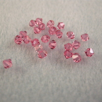 4mm Light Rose bicone