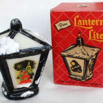 Vintage Lantern Lite Candle in Original Box by Penn
