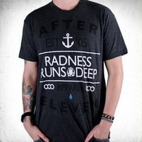 Radness Runs Deep (Tri-Black)