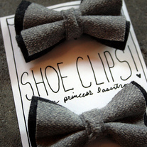 bow shoe clips