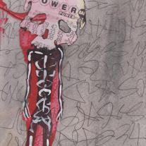 POWER SIX - original painting by Matt Deterior 6
