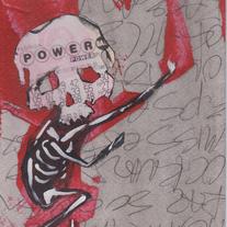 POWER EIGHT - original painting by Matt Deterior 8