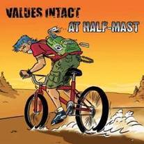 At Half Mast / Values Intact - Split 7"