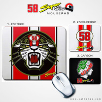Marco Simoncelli Supersic MotoGP #58 MousePad Mat