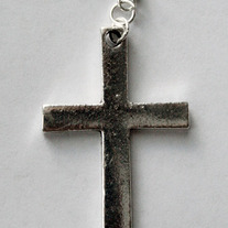 One Religion Cross Earring