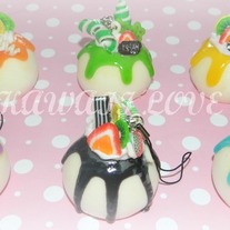 Kawaii Ice Cream Scoop with Deco Pieces