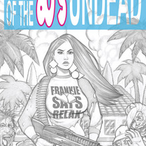 NIGHT OF THE 80'S UNDEAD issue 1 (pencil edition 2) - variant cover