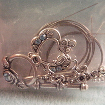 Jewelry making kit/light sapphire