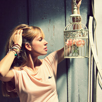 peaches&cream: fitted soft jersey dress