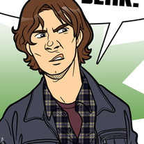 Jerk. Supernatural Print