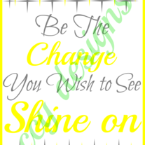 Be the change 8x10 print file