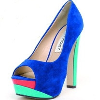 Colorblock Platform Pump