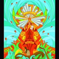 "La Virgen de La Caridad de Cuba"-Limited edition archival print on fine art paper.