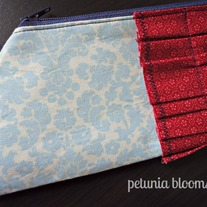 (on sale!) pretty ruffled clutch
