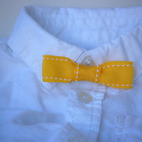 Dapper Yellow Bow Tie