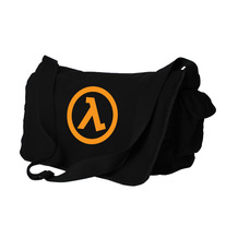 Half Life 2 - Lambda Rebels & Supply Symbol Messenger Bag - Black