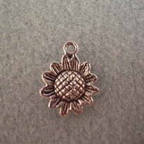 Sunflower charm