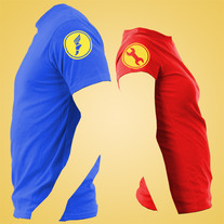 Team Fortress 2 - RED or BLU Class Emblem T-shirt - Unisex and Women's sizes