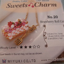 Sweets Charm Strawberry roll cake