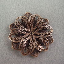 Gold Filagree flower