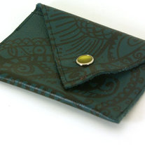 Henna Wallet in Teal
