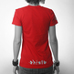 Women's Skateboarder Squirrel - Red - Thumbnail 1