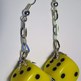 Dice earrings - Thumbnail 1